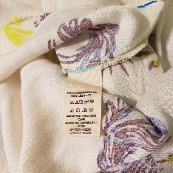 EUC Free People, XS, Cold Shoulder Flowy Mini Dress/Tunic - Picture 6 of 6